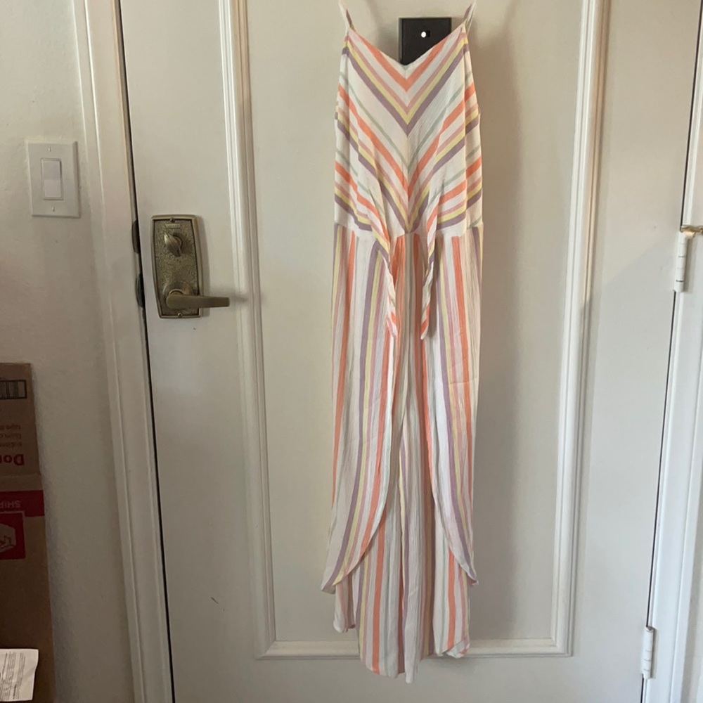 Side slit pantsuit